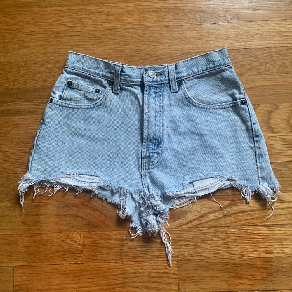 vintage GAP jean shorts